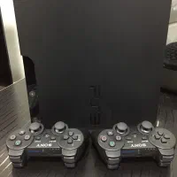 کنسول ps3 در حد نو 160gig دو دسته