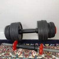 دمبل ۹ کیلو فلز|تجهیزات ورزشی|مشهد, احمدآباد|دیوار