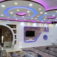 کناف لاین نوری نورمخفی نقاشی ساختمان|خدمات پیشه و مهارت|هشتگرد, هشتگرد قدیم|دیوار