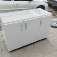 کابینت آماده گاز و سینک بصورت تکی