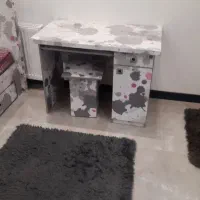 تخت تک نفره و میز تحریر ام دی اف|تخت و سرویس خواب|رشت, جهاد|دیوار