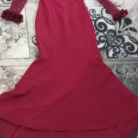 لباس مجلسی زرشکی