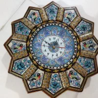 ساعت دیواری منبت کاری اصفهان