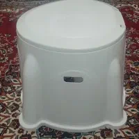 توالت فرنگی پلاستیکی در پوشیده