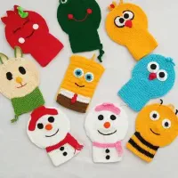 انواع لیف های عروسکی دست بافت فقط 298