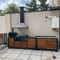 باربیکیو فلزی تمام گالوانیزه