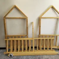 تخت کلبه و کتابخانه مونته سوری|تخت و صندلی بچه|تهران, ایران|دیوار