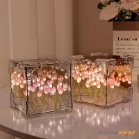 چراغ خواب دشت لاله بینهایت آینه آیینه گل بی نهایت|چراغ خواب و آباژور|مشهد, شاهد|دیوار