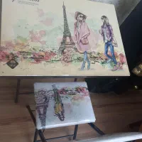 میز تحریر تاشو باکس دار جنس درجه یک سایز بزرگ