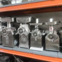 خریدار چرخ گوشت صنعتی گیربکسی و تسمه ای