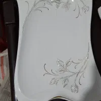 سرویس چینی ۱۲پارچه گل برجسته ایتالیا یی|ظروف سرو و پذیرایی|بندر انزلی, کوی بهار|دیوار