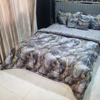 روتختی دونفره شش تیکه شامل  پتو شادیلون|سرویس روتختی|کرمان, |دیوار