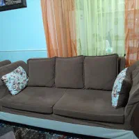 مبلمان هفت نفره دو رنگ درحدنو .