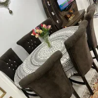 میز ناهار خوری 6نفره|میز و صندلی غذاخوری|کلاچای, |دیوار