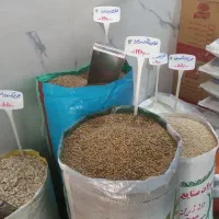 انواع حبوبات لوبیا چیتی لپه برنج|خوردنی و آشامیدنی|اصفهان, ابر|دیوار