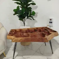 میز مزه چوبی روستیک