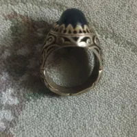 انگشترتمام برنج همراه شماره