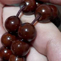 تسبیح کشکول ۳۳ تراش نر اوماده عتیقه تراش دست