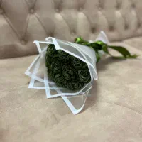 دسته گل ۱۰شاخه سبز شاین دار