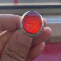 عقیق سرخ یمنی اعلا با رکاب دست ساز مدل بحرینی|جواهرات|تهران, قصر فیروزه ۱|دیوار