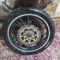 لاستیک،رینگ ترمز  هردوسالم،باقیمت مناسب