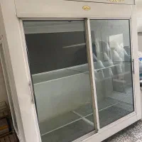 یخچال صنعتی ویترینی ساخت سفاشی در حد نو