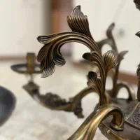 لوستر طرح برنج ۶ شاخه|لوستر و چراغ آویز|تهران, تهرانویلا|دیوار