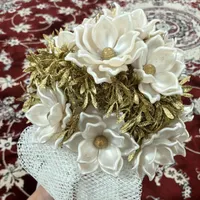 دسته گل عروس نو|گل مصنوعی|شهریار, |دیوار