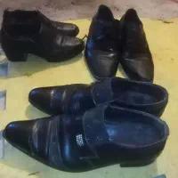 کفش چرم خالص