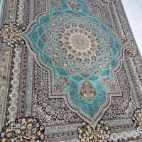 دو تخته فرش ۹ متری ۱۲۰۰ شانه تراکم بالا کاشان