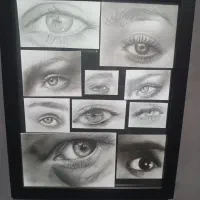 سیاه‌‌قلم|تابلو، نقاشی، عکس|قم, پردیسان|دیوار