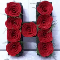 باکس گل حروف|گل مصنوعی|قم, آزادگان|دیوار