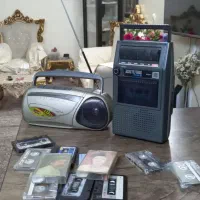 ظبط خبرنگاری عتیقه ژاپنی و رادیو ظبط JVc سالم|سیستم صوتی خانگی|تهران, خانی آباد نو شمالی|دیوار