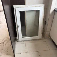 پنجره دو جداره pvc سایز ۷۰*۱۰۰