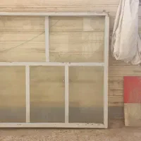 فروش پنجره‌ و درب چوبی با چهار چو ب فلزی