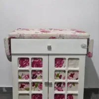 فروش میز اتو کمد دار در حد نو|اتو و لوازم اتو|رشت, پاستوریزه|دیوار