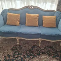مبلمان هفت نفره + دو میزبان و میز و عسلی