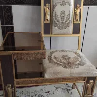 میز صندلی تلفن