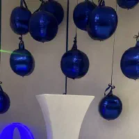 بادکنک فویلی اوبز سایز ۲۲ سرمه ای