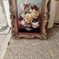 تابلو فرش نو اصلا استفاده نشده کادو بوده|تابلو فرش|ورامین, ورامین|دیوار