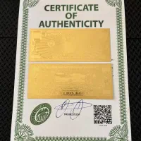 اسکناس ۱میلیون دلاری