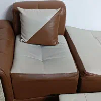 مبل چرم سه نفره