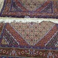 فرش دستباف شش یک جفت زمینه کرمی