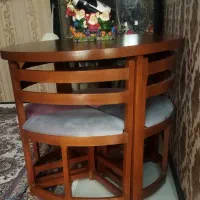 میز ناهار خوری 4نفره|میز و صندلی غذاخوری|صدرا-فارس, فاز ۲|دیوار