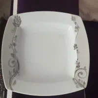 سرویس چینی ۱۲نفره کاملا سالم و نو
