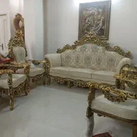 سرویس مبلمان سلطینی با ویترین میز ناهارخوری