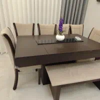 میز غذاخوری تک.