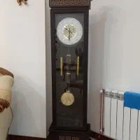 ساعت ایستاده چوبی