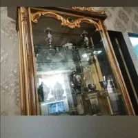 مبل سلطنتی 7 نفره استیل با ویترین چوب راش|مبلمان خانگی و میز عسلی|شهریار, شهریار|دیوار