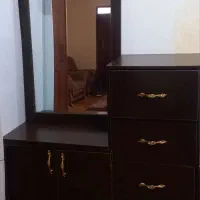 ست تخت کمد و میز ارایش